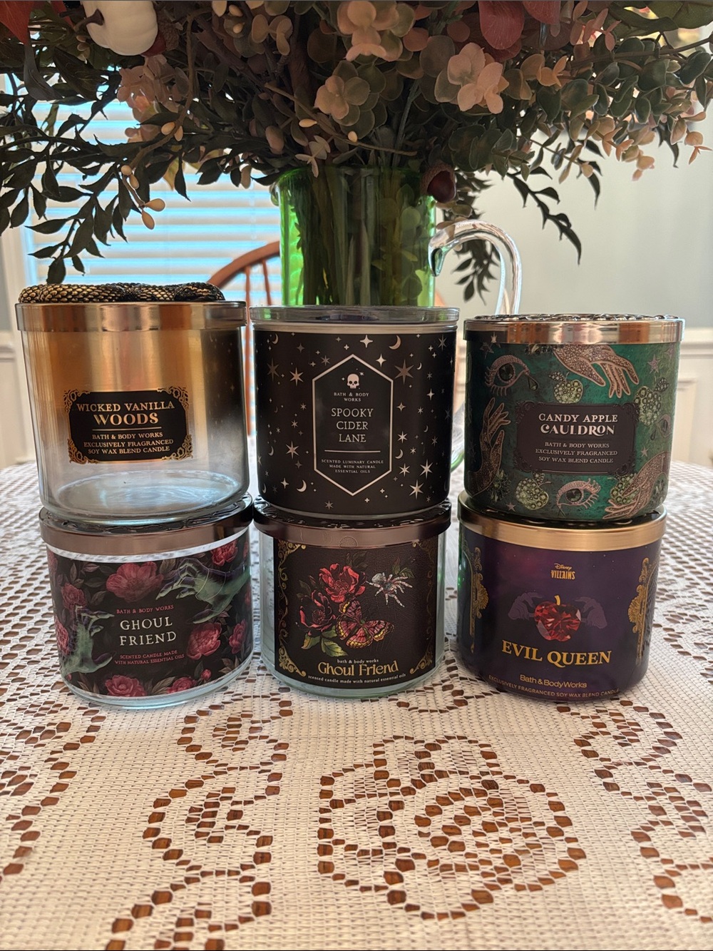 Clean and EMPTY Bath & Body Works Halloween Candle Jars